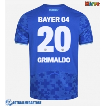 Fotballdrakt Herre Bayer Leverkusen Alejandro Grimaldo #20 Tredjedrakt 2025-26 Kortermet